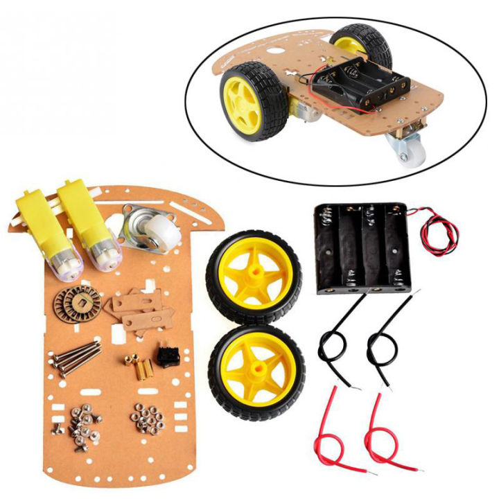 Smart 2WD Robot Car Chassis With 2 Motors Magician Robotics Platform ...