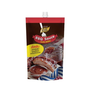 เพียวฟู้ดส์ ซอสบาร์บีคิว 150- 920 กรัม ซอส่ย่าง ซอสBBQ อร่อยเข้มข้น หมัก จิ้ม ปิ้ง ย่าง