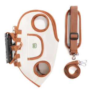 Portable Adjustable Crossbody Pet Carrier Bag for Small Dogs Cats Outdoor Travel Breathable Shoulder