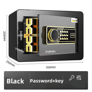 Security Safe Box All Steel Digital Electronic Keypad LockAnti-theft Box cash Safe Money Vault