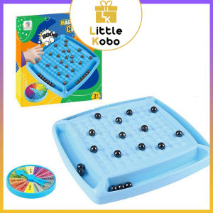 Bàn Cờ Bi Nam Châm Boardgame Vui Nhộn 20 Viên Đồ Chơi Trẻ Em Phát Triển Tư Duy Từ Tính
