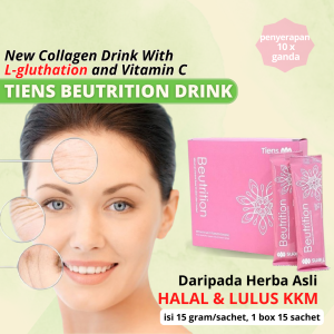 COLLAGEN WHITENING DRINK - TIENS BEUTRITION DRINK - COLLAGEN ANTI AGING FOR WOMEN - L GLUTATHIONE COLLLAGEN GLOW ANTI AGING FORMULA - VITAMIN C SUPPLEMENT