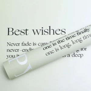 Isi 20 LEMBAR Flower Wrapping Bouquet Paper Bicolor Cellophane Kertas Buket Bunga Dua Warna KB054