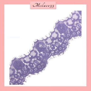 3m Eyelash Border Lace Murah Renda Borderlace Eyelash 1.5 meter | French Lace Width 9.5cm