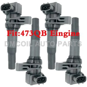 4 PCS ORIGINAL QUALITY IGNITION COIL FOR BYD F3 F3R L3 G3 473QB ENGINE 1.3L 1.5L 2.0L (2008-) 473QB FK0398 IB5 3705100