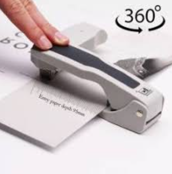 360 Degree Rotating Stapler Heavy Duty Manual Staplers Portable Stapler Paper Binding File