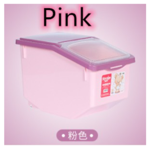 ☀️Life Core☀️ 5kg 10kg 15kg Rice Storage Box With Wheels Rice storage Pet Food Storage Bekas penyimpan beras nasi roda Bekas Penyimpanan Makanan Haiwan Peliharaan