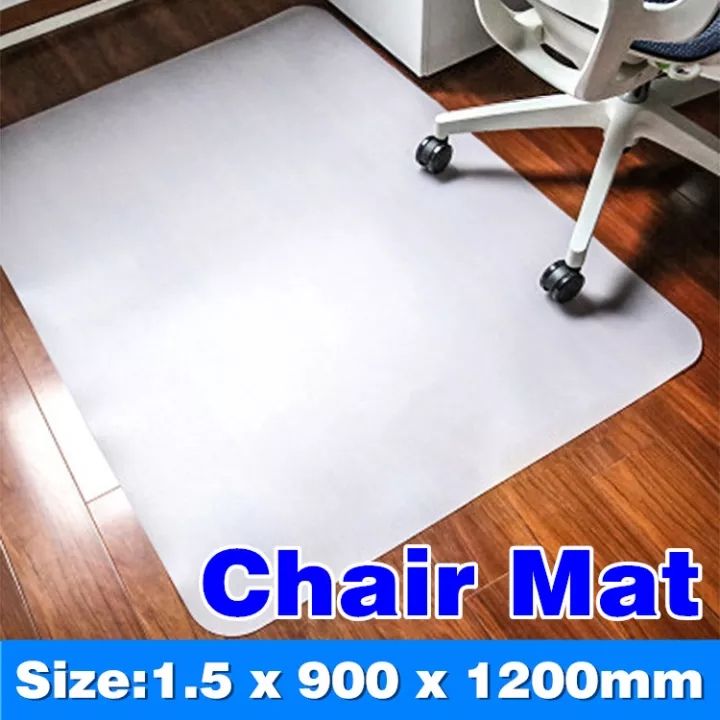 PVC Matte Desk Chair Floor Mat Protector for Hardwood Floors Home