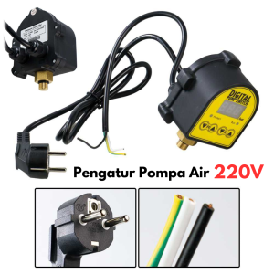 COD AQUALIN Pengatur Pompa Air Digital Automatic Pump Switch Pressure 220V - YRK-01