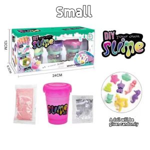 Slime Mainan Anak DIY Slime palette warna warni isi banyak Mainan Lengkap Streachy Holdable Mainan