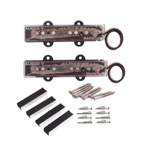 Electric Guitar Pickup Neck Middle Bridge Jazzes Bass Pickups with Mounting Screws Electric Guitar Part Replacements Set
