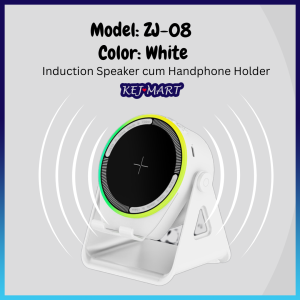 3in1 Bluetooth 5.3 Stereo Surround Speaker Induction Audio Player Adjustable Desktop Tablet Holder