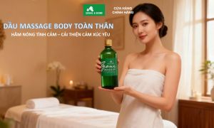 Dầu Massage Yoni Nam Nữ - Sản phẩm SPA Cao cấp - Mang đến sự khoan khoái giảm stress hiệu quả cho vợ chồng và cặp đôi