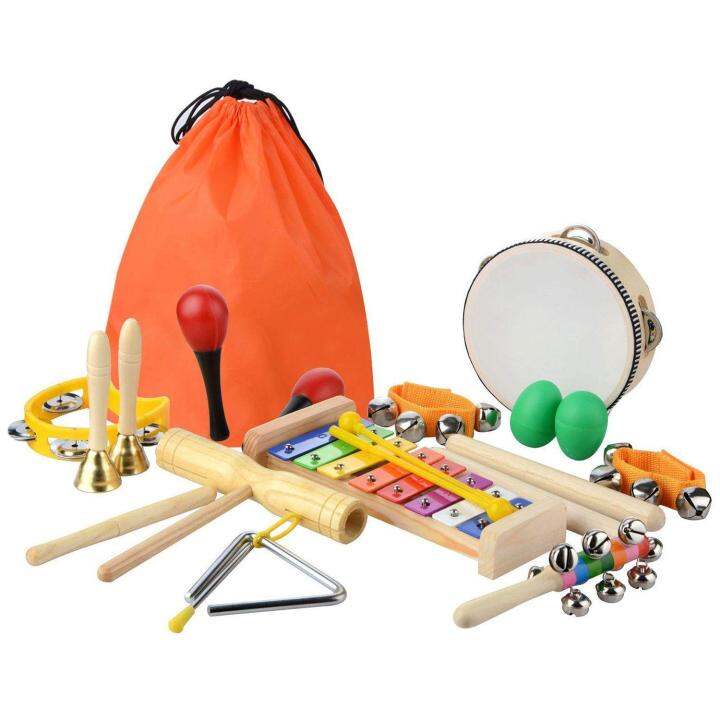 Baby musical best sale instruments wooden