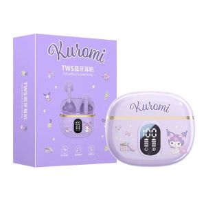 100% Authentic Sanrio Hello Kitty Wireless Bluetooth Earphone V5.4 HIFI Sound Earphones with mic Original High Quality Sports Headset Melody Noise Cancellation TWS Wireless Earbuds for IOS Android Phone Birthday Gift BL02/BL48