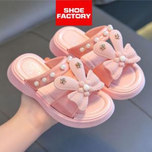 Age 5-9Yrs Girl Princess Butterfly Thick Sole Sandals Size 31-36 Sandal Budak Perempuan by Shoe Factory Malaysia
