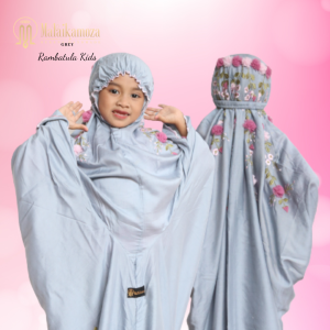 Mukena Terusan Anak Remaja Bordir Mukenah Lucu Kekinian Rambatula Series By Malaikamoza Mukena Anak Bahan Katun Adem Nyaman Mukena Lajuran Anak PAUD TK SD SMP Mukenah Anak Tanggung Terbaru