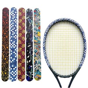 NEXTYOO PU Tennis Racket Edge Sticker Anti-friction High Elastic Tennis Racket Edge Protection Strip Personality Durable Racket Edge Protector Tennis Court
