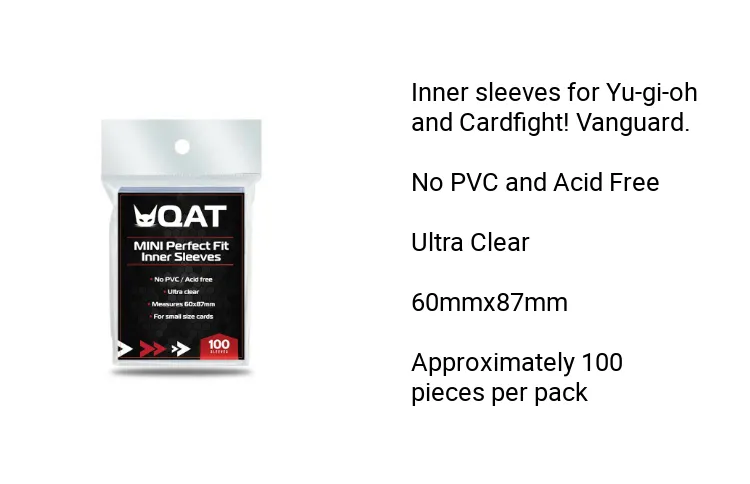 KMC Small Sleeves – 100 Hüllen Für Mini-Karten, Perfekter Schutz Für Sammlungen