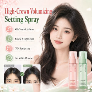 High Crown Volumizing Hairspray Fluffy Hair Styling Spray No-Wash Hair Volumizer Long-Lasting Styling 丰盈蓬松定型喷雾