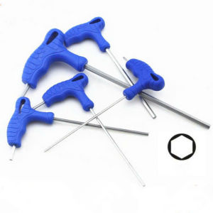 Tô vít lục giác chữ L tay cầm CAM HOẶC XANH được dùng để sửa chữa máy móc (giá 1 cái)