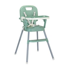 Multifunctional Baby High Chair  Adjustable Height  Removable Legs  Soft  waterproof stain-resistant and easy to clean