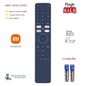 Remote Điều khiển giọng nói TV Xiaomi -MI Q2 50 55 65 XMRM-ML - Hàng mới chính hãng Tặng kèm Pin