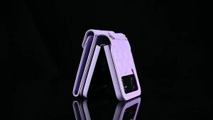 Applicable ZFlip7 Crossbody Folding Ring Phone Case Samsung Flip6 Xiaoxiangfeng Fashion Wallet Style Case