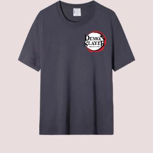 Kaos pria atasan baju pria kaos oblong baju kaos cowok lengan pendek demon slayer