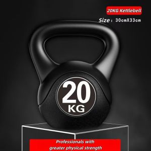 【COD】2-20KG Kettlebells Black Fitness Kettlebell Squat Training Weight Barbell In Home Gym