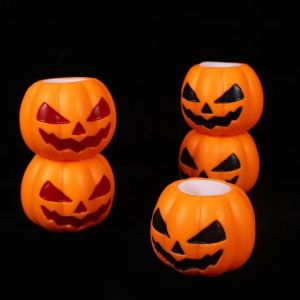 Halloween Pumpkin Ghost Decompression Toy Funny Pumpkin Relieve Stress Squeeze Ball for Child Adults Random Style
