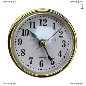 [COD] tunyunguoji Classic Clock Craft Quartz Movement Dia.65mm Round Clocks Insert Roman Number Little Clock Arabic Numbers Wall Decor