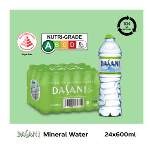 Dasani Natural Mineral Water Case (24 x 600ML)