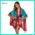 Khăn Boho Vintage Cao Cấp, Khăn Choàng Đi Biển Phong Cách, Chất Liệu Đũi Dày Dặn và Mềm, Dùng như Áo Chống Nắng, Khăn Bandana, Khăn Quàng Cổ, Khăn Choàng Cổ, Kết Hợp Cùng Bikini Đi Biển, LECARO STORE.