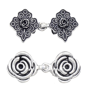 Hoa hồng thanh lịch/Lá Áo len Pin cổ điển Cardigan Clasp khăn Fastener Áo sơ mi cổ áo ve áo kẹp cố định cho mặc hàng ngày