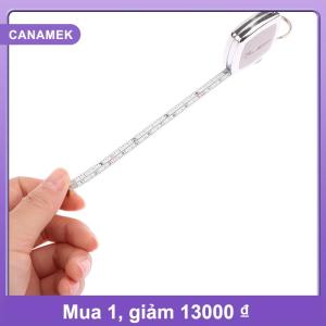 【CANAMEK】 Sáng Tạo Và Thiết Thực 2 Mét Túi Xách Tay Quà Tặng Nhỏ Gọn Mang Theo Xung Quanh Dễ Thương Mini Thép Băng Đo Vòng Chìa Khóa Tay Công Cụ