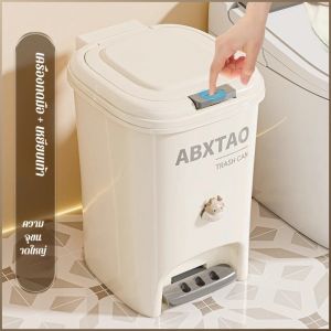 ถังขยะ กด ความจุขนาดใหญ่ ตะกร้าขยะ การกำจัดขยะ ใหญ่และหนาขึ้น ฉนวนกันความร้อน พื้นที่จัดเก็บ