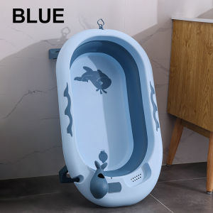 Baby Bath tub &Bath mat Kids Folding Large Size Bathtub 0-6 Years Newborn Products Baby Bath tub set