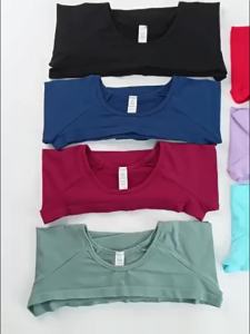 Womens Long Sleeve Yoga Set Sports Quick Dry Gym Workout Running Training Fitness Clothing Female Athletic Apparel2026