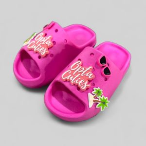 โปรโมชั่นพิเศษเฉพาะคุณเท่านั้น+++(พร้อมส่ง)++OPTA รองเท้าแตะเด็กผู้หญิง การ์ตูนน่ารัก เบา นุ่ม นิ่ม ยืดหยุ่น  OT155