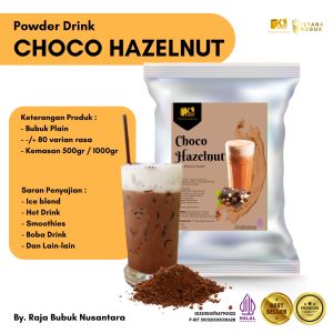 Bubuk Minuman Regular Rasa Choco Hazelnut Powder Drink Coklat Hazelnut