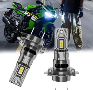 Compatible for Honda Goldwing 1800 GL1800 (2001-2017) H7 Motorcycle BulbsHigh Low Beam1:1 Real Size 6500K Cool Whitelight 10000LM Super Bright Bulbs with Fan Plug n Play pack of 2