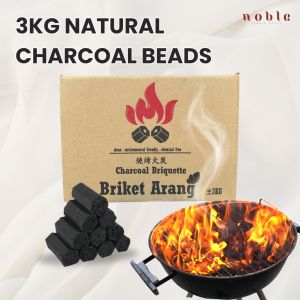 Premium Combo Fire Chicken brand Fire Starter + Charcoal (3kg) + Serai Lilin Anti Lalat/Nyamuk