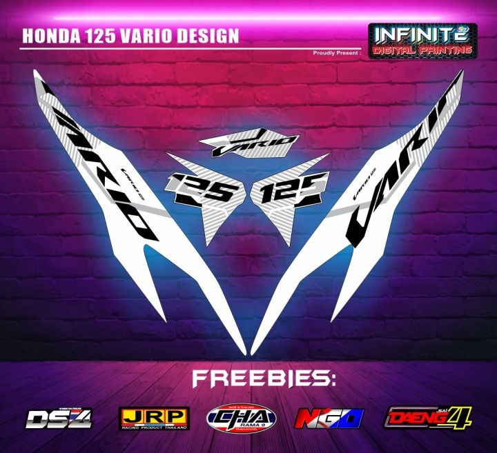 HONDA 125 VARIO DECALS V2 | Lazada PH