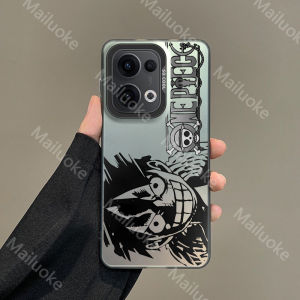 เคส OPPO Reno 13 14 12 11 10 5G เคส OPPO Reno 14 13 12 11 10 Pro 5G เคส OPPO Reno 14F 13F 12F 11F 5G ลายเคสกันกระแทกอนิเมะหนึ่งชิ้นเคสโทรศัพท์เนื้อแข็งผิวด้านมีเลนส์กล้องถ่ายรูปป้องกันรอยนิ้วมือ