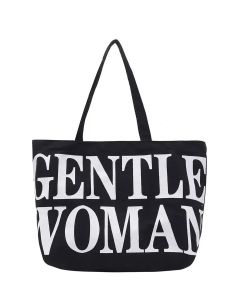 Tas Tote Bag Kanvas Wanita Gentle Woman Tas Wanita Tas Bahu Wanita Tas Jinjing Wanita Tas Tangan
