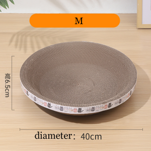 Premium Cat Scratcher Lounge - Durable Multi-Use Cat Bed with Soft Cushion for All Breed Cats