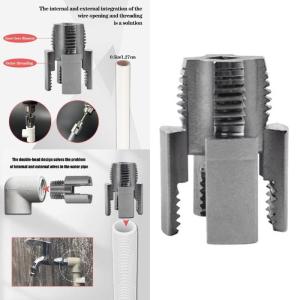 Professional Grades Pipe Threading Tool For 1/2 3/4Inch Water Pipe Wear Resistant Design Alloy Thread Cutting Tool