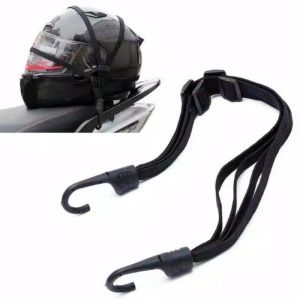 [100% Kuat] 1Pcs Tali Pengikat Helm Motor 2 Kait Jaring Pengikat Jog Helm
