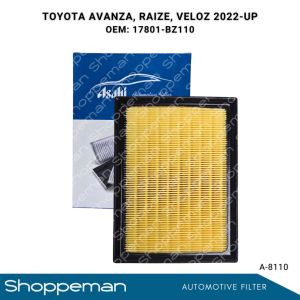 TOYOTA AVANZA RAIZE VELOZ 2022-UP Air Filter 17801-BZ110 A-8110 Asahi